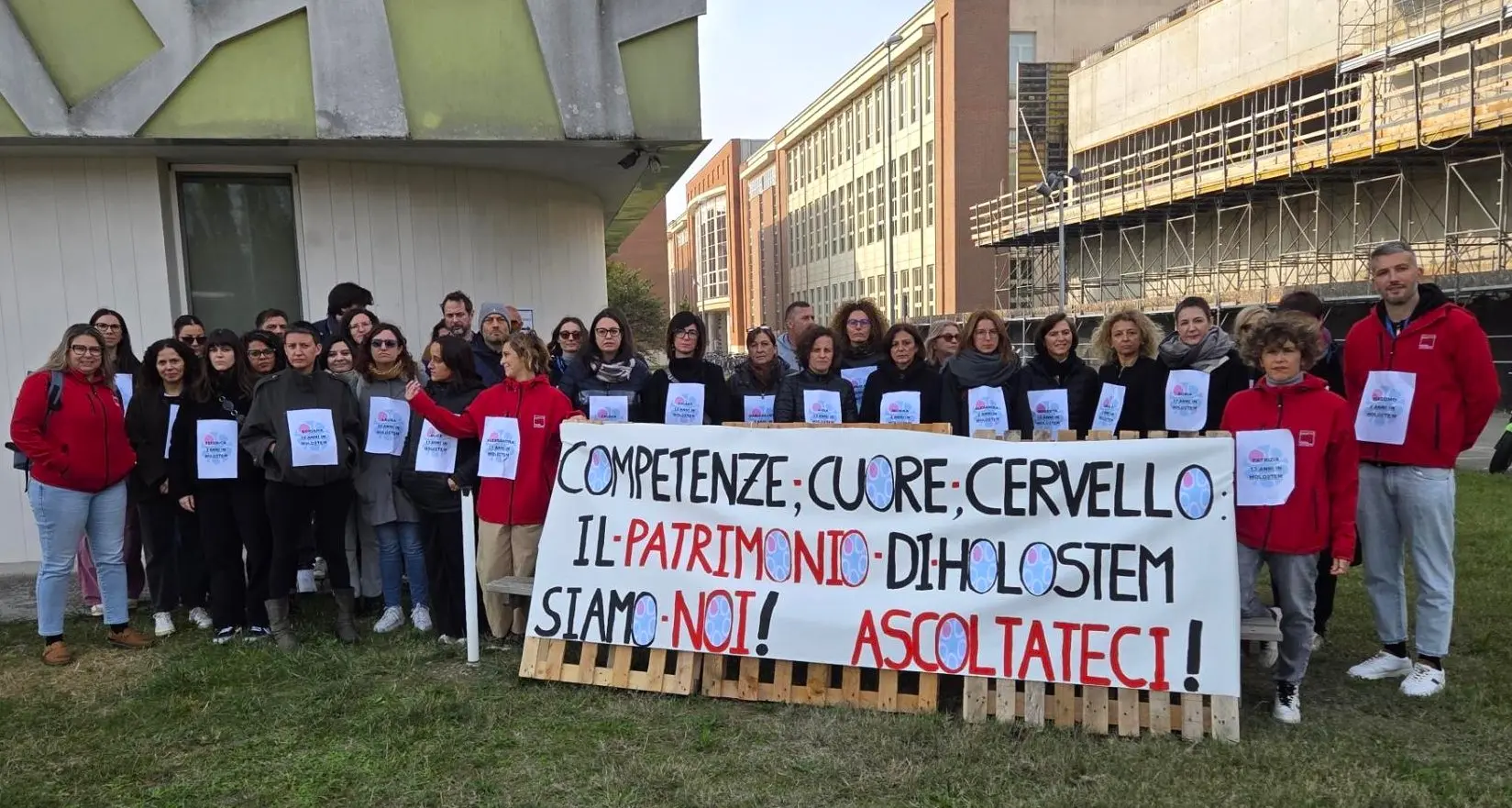 Sciopero Holostem, a rischio 50 posti di lavoro