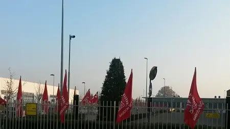 Sciopero alla Caprari di Modena 