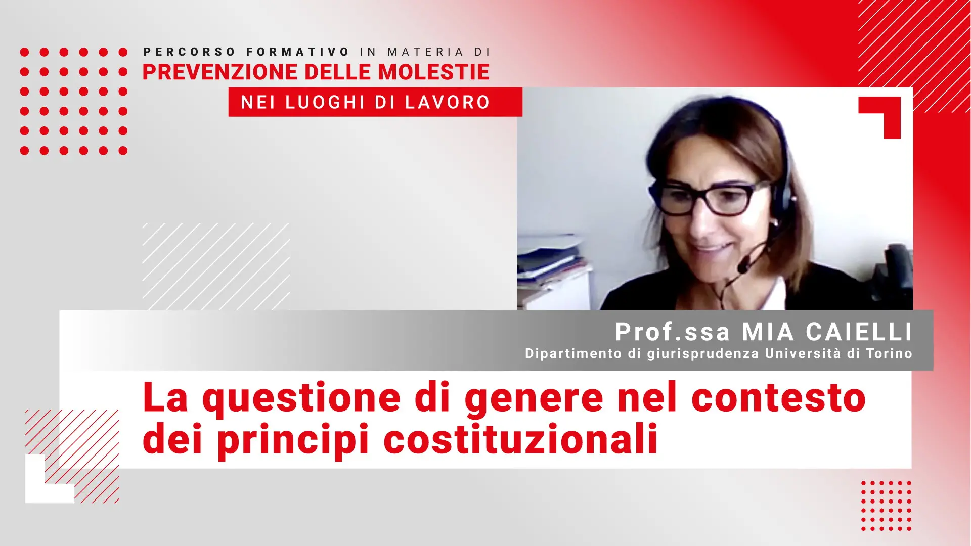 La questione di genere nel contesto dei principi costituzionali