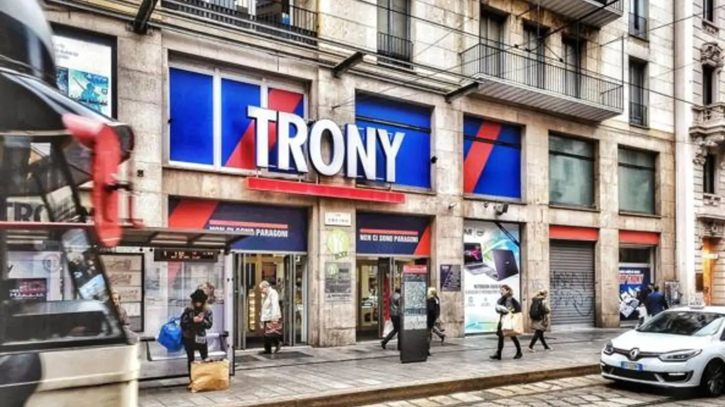 Un punto vendita Trony