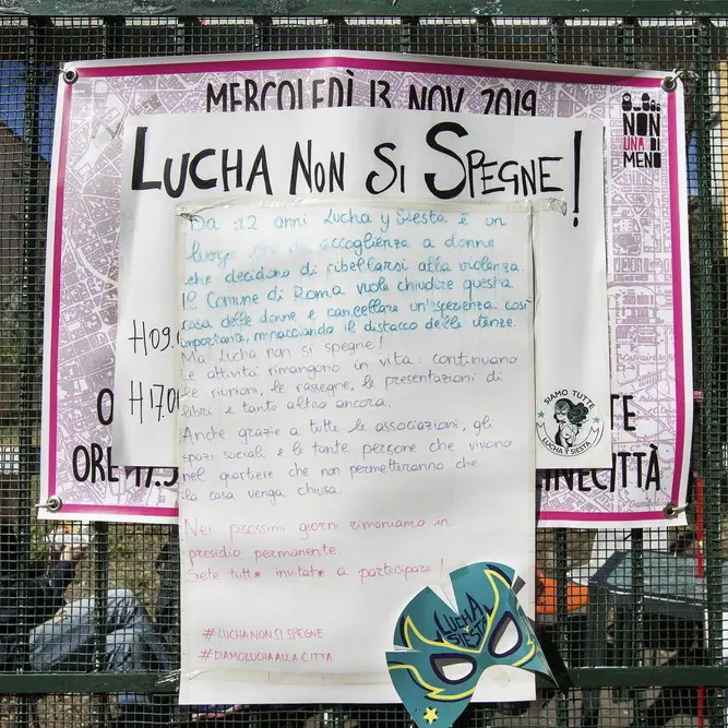 Lucha y Siesta: la solidarietà della Cgil capitolina
