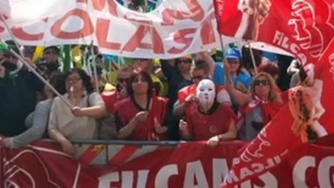 Foto Filcams Cgil su twitter