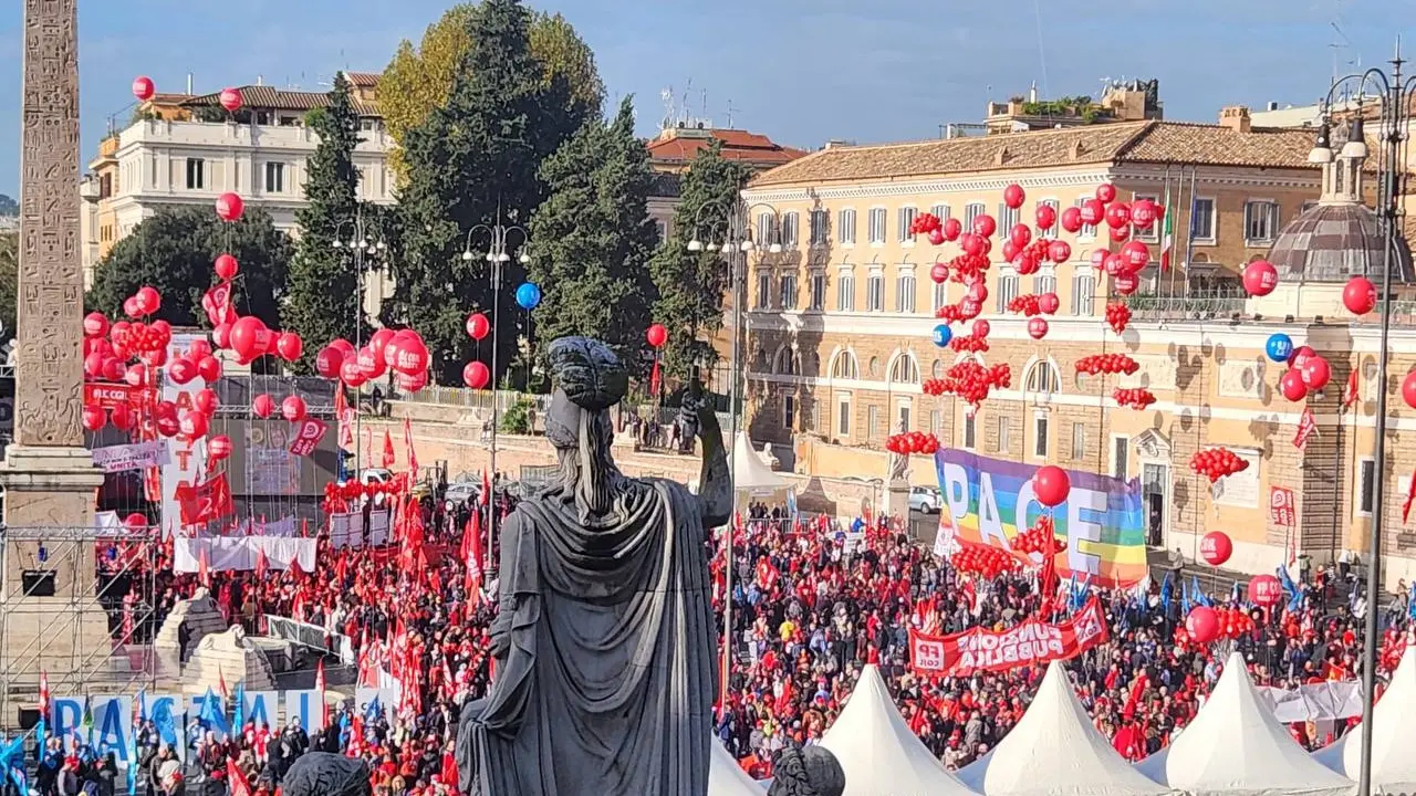 LIVE Sciopero generale, la manifestazione a Roma