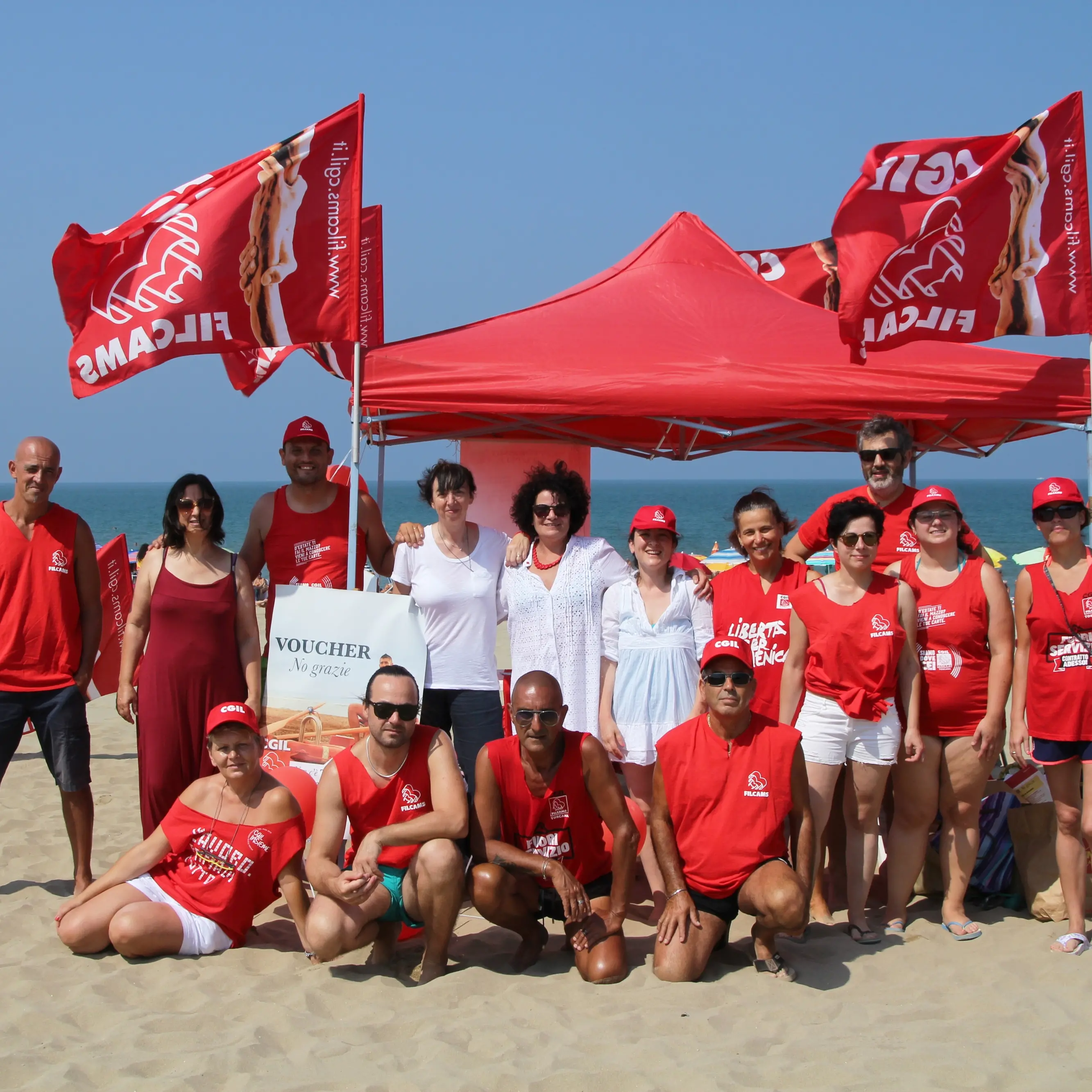 #Backstage, iniziativa Filcams anche in Liguria