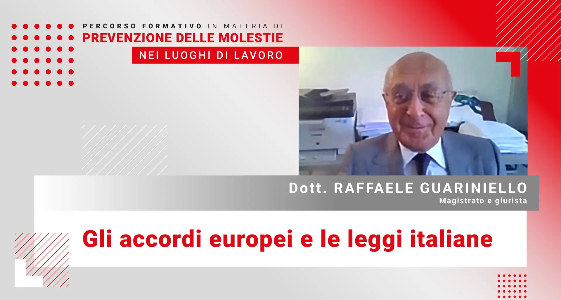 Gli accordi europei e le leggi italiane