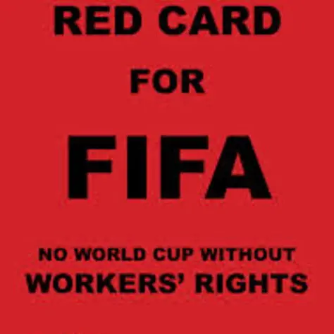 Fillea, Filca e Feneal: cartellino rosso per la Fifa