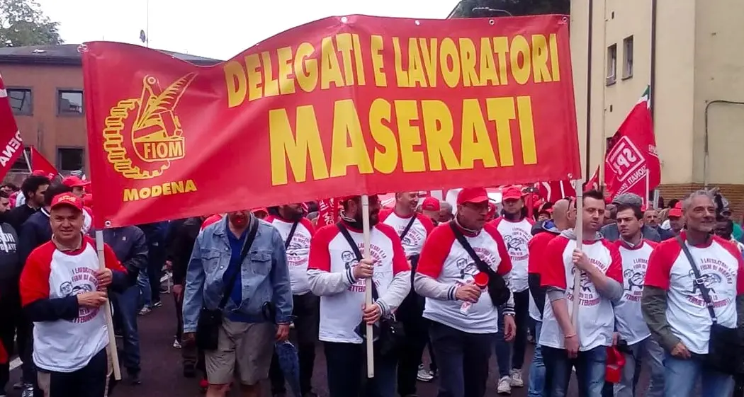 Maserati, Fiom: situazione drammatica