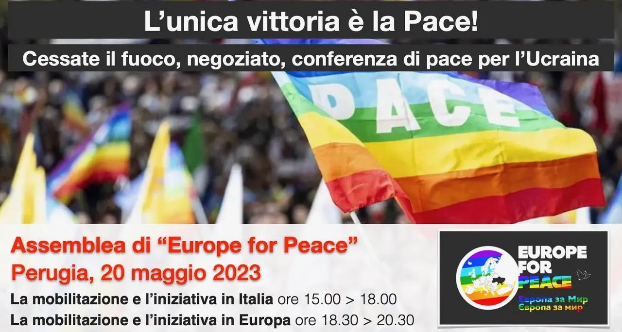 Europe For Peace, assemblea con Landini