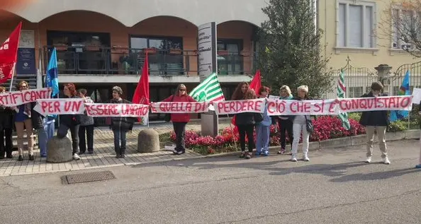 Don Gnocchi, la protesta continua