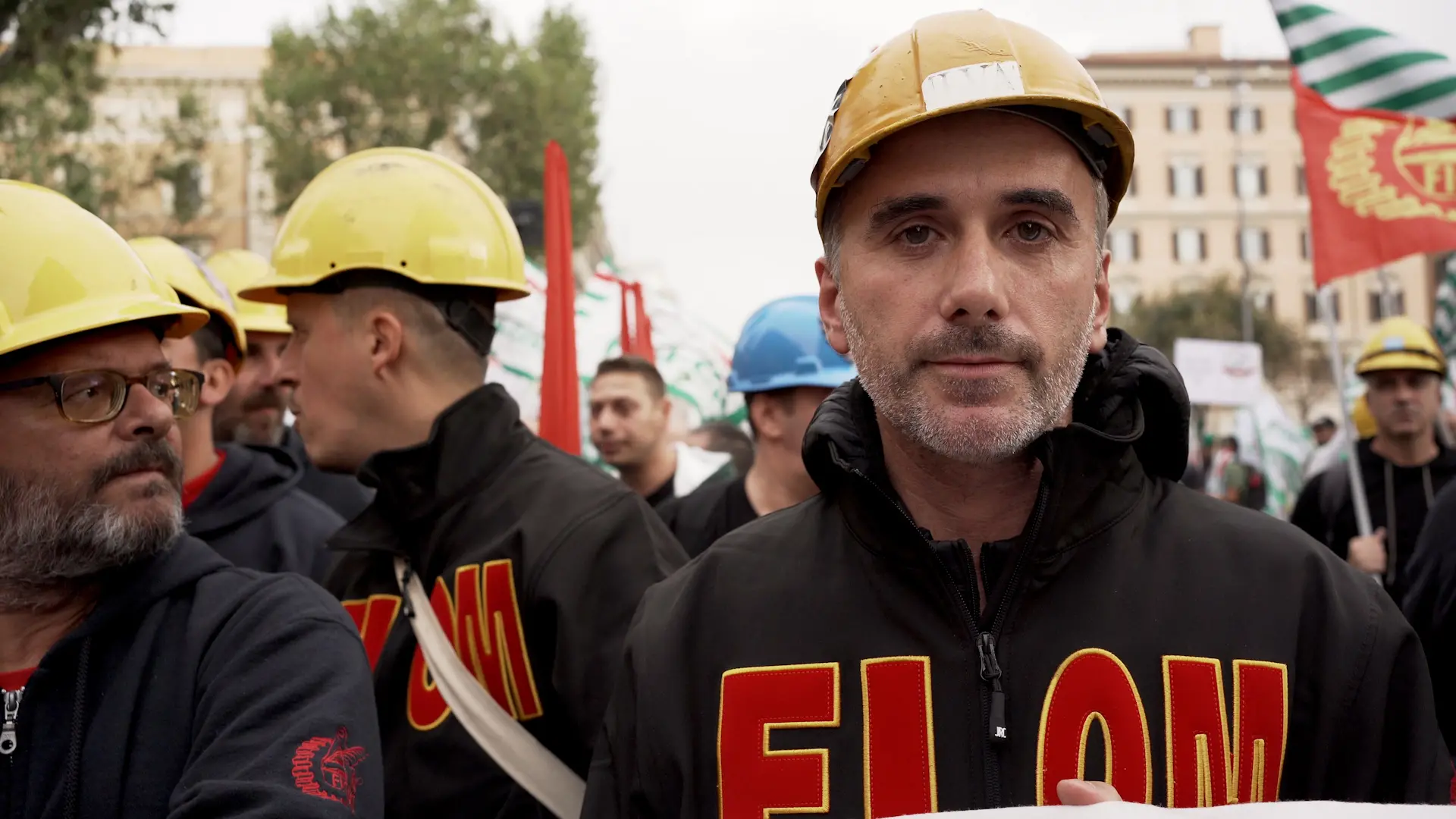 Manifestazione ex Ilva Roma