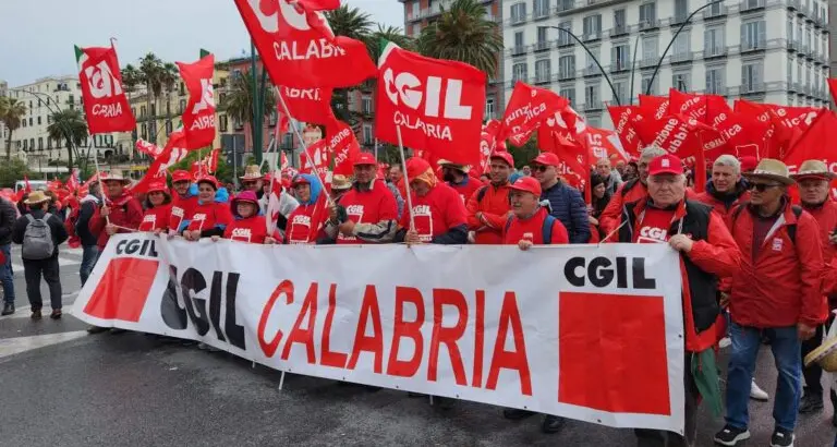 Sposato, Cgil Calabria: “Uno strappo all’unità del Paese”