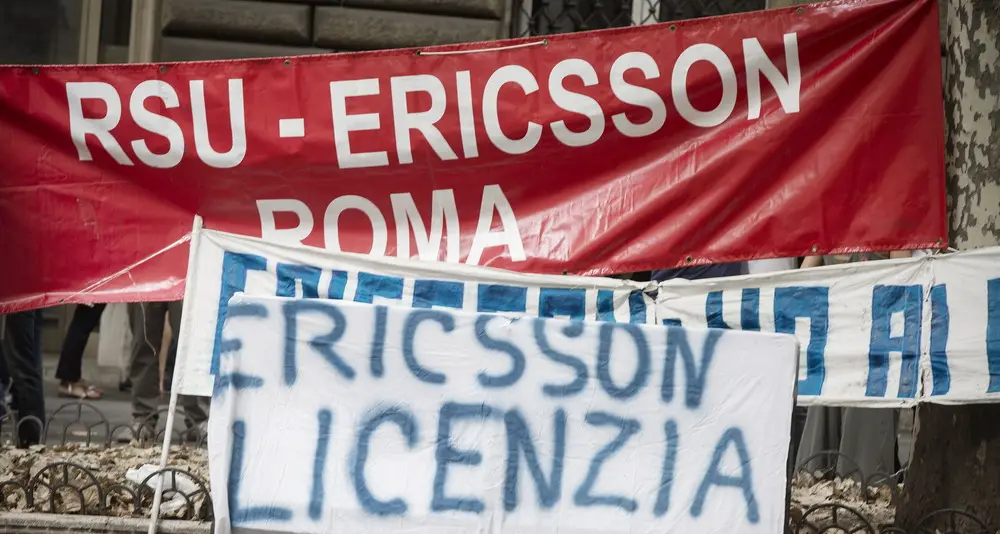 Ericsson insiste sugli esuberi, incontro a Roma