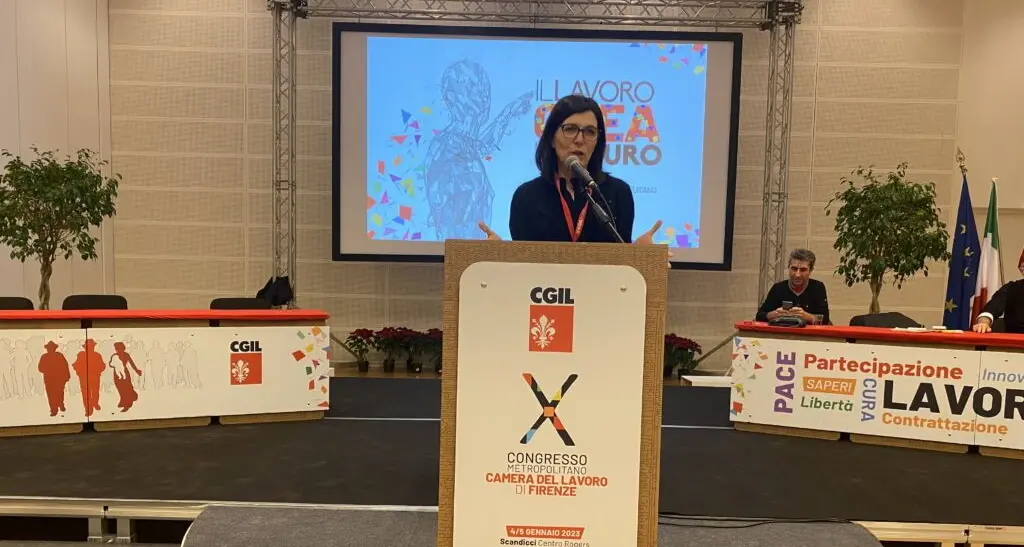 Il Congresso della Cgil Firenze conferma Paola Galgani segretaria