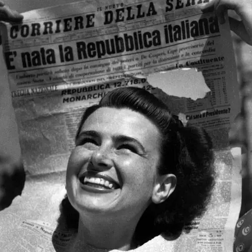 Il 2 giugno 1946 l'Italia scelse di diventare una Repubblica