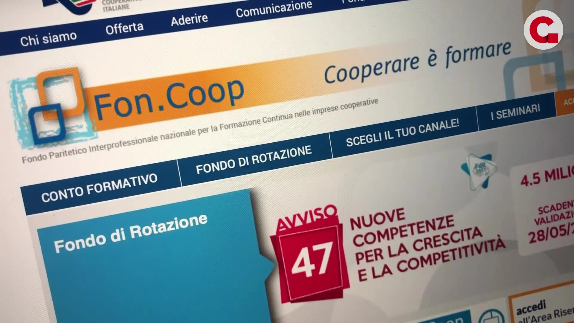 La formazione della Cgil con Fon.Coop