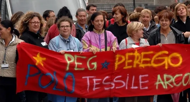 Esuberi Peg Perego, sciopero e presidio