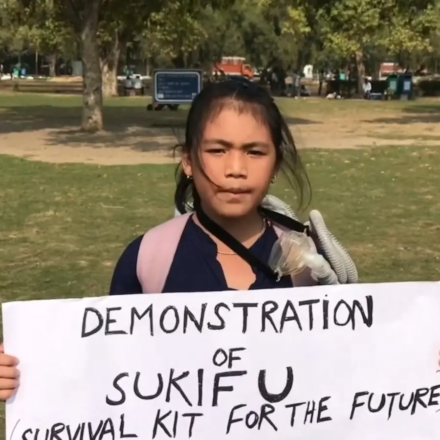 La bambina che lotta per il clima