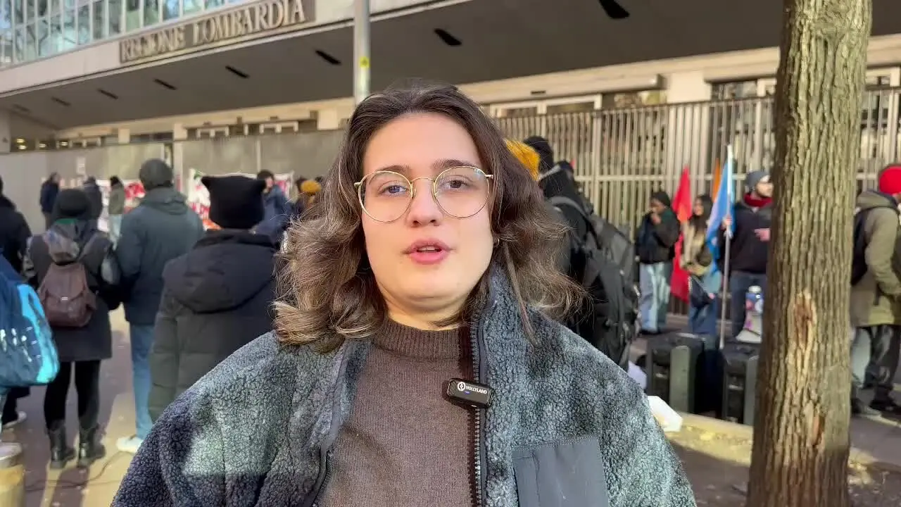 Manifestazione UDU regione Lombardia