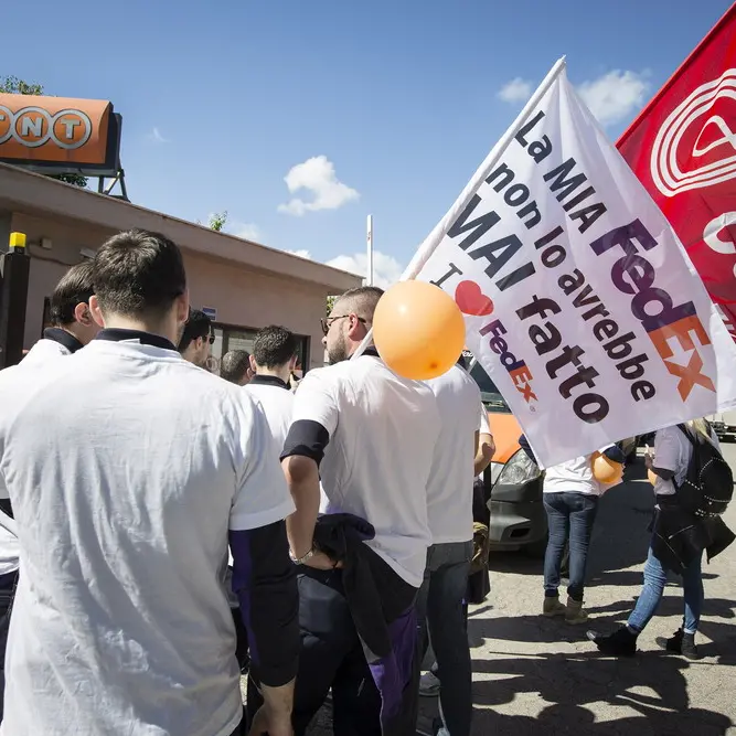 Fedex: driver in sciopero per una settimana
