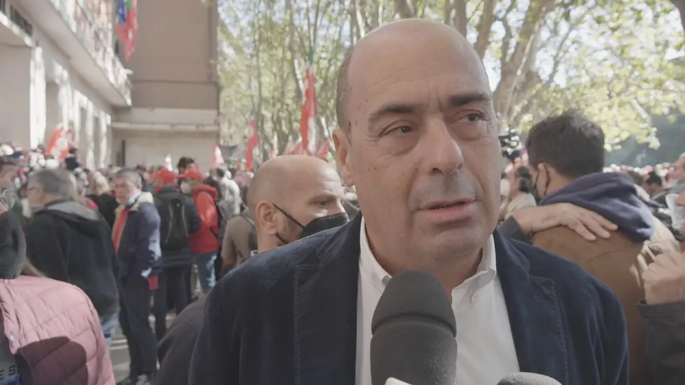 Zingaretti: un attacco alla Cgil e ai valori costituzionali