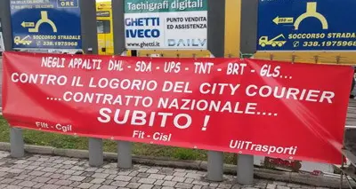 Firenze: sciopero a sorpresa dei corrieri Gls