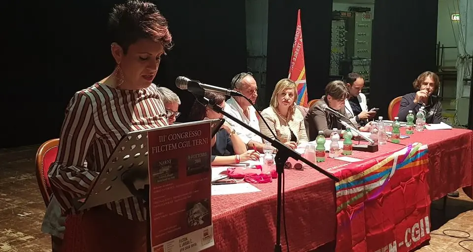 Filctem Cgil Terni, Marianna Formica confermata alla guida