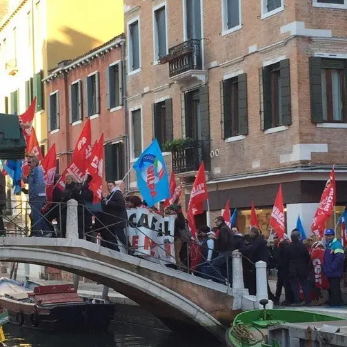 Cgil Venezia, solidarietà a lavoratori Gazzettino