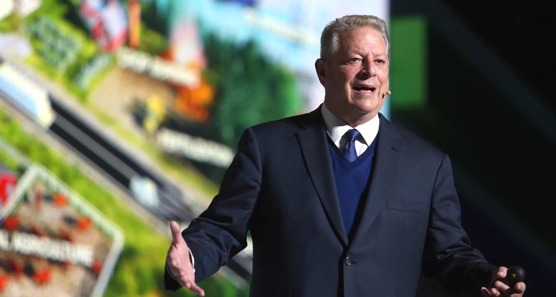 Al Gore: l'energia pulita fa bene all'economia