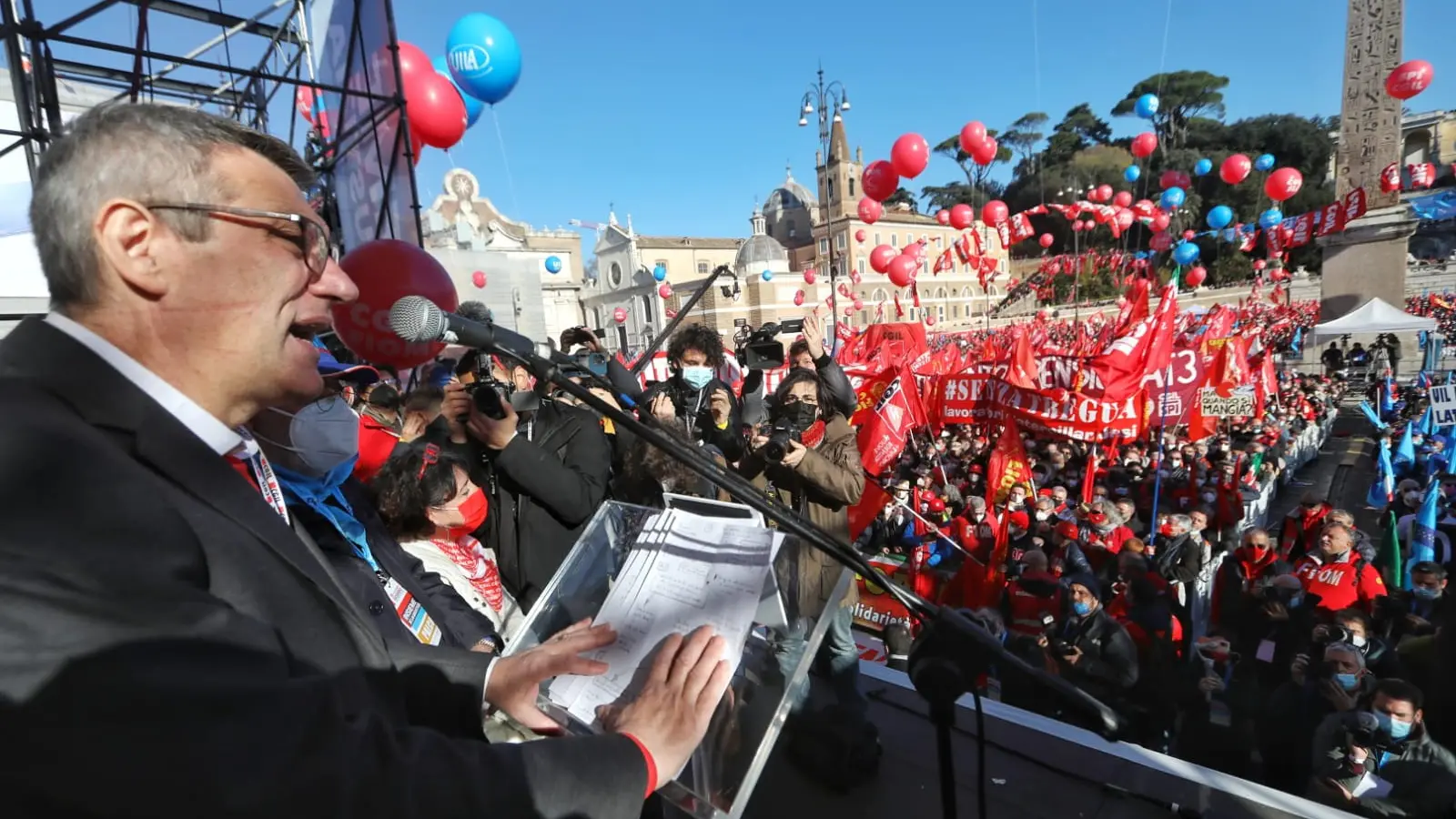 Landini: «Non c'è ripresa senza lavoro»