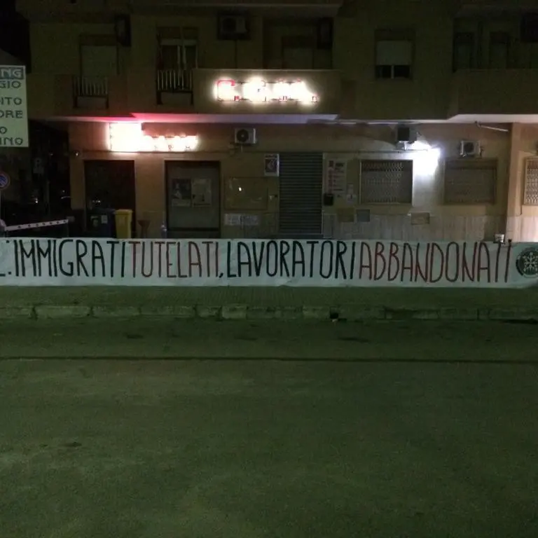 Brindisi, fascisti ancora una volta contro la Cgil