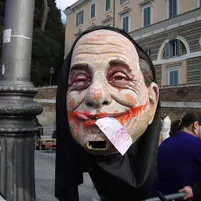 Popolo viola, le immagini della manifestazione a Roma