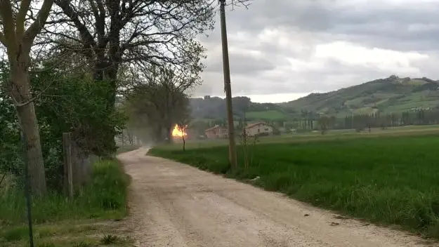 Esplosione a Gubbio. La diretta dello scoppio