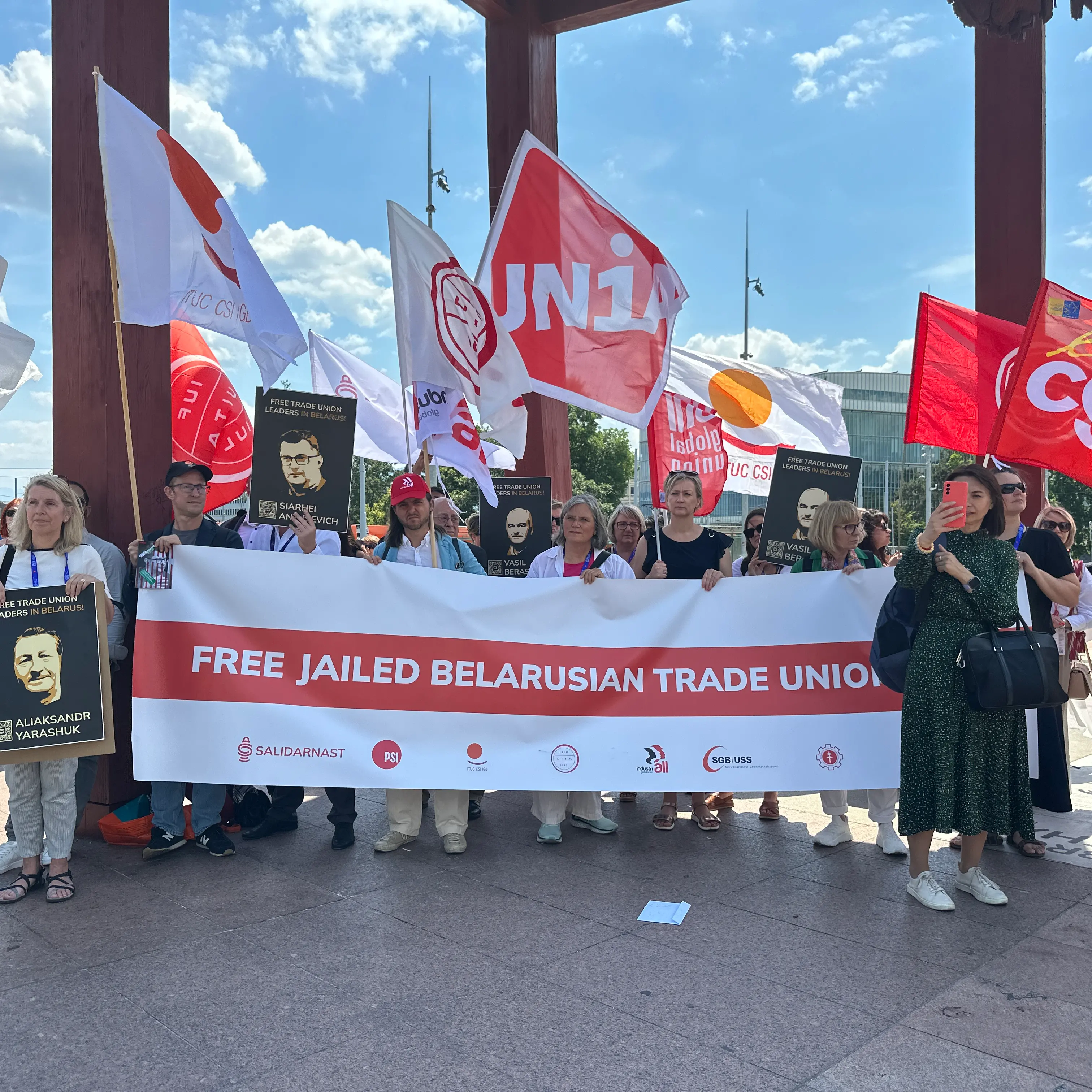 Democrazia e diritti: il sindacato bielorusso in Italia