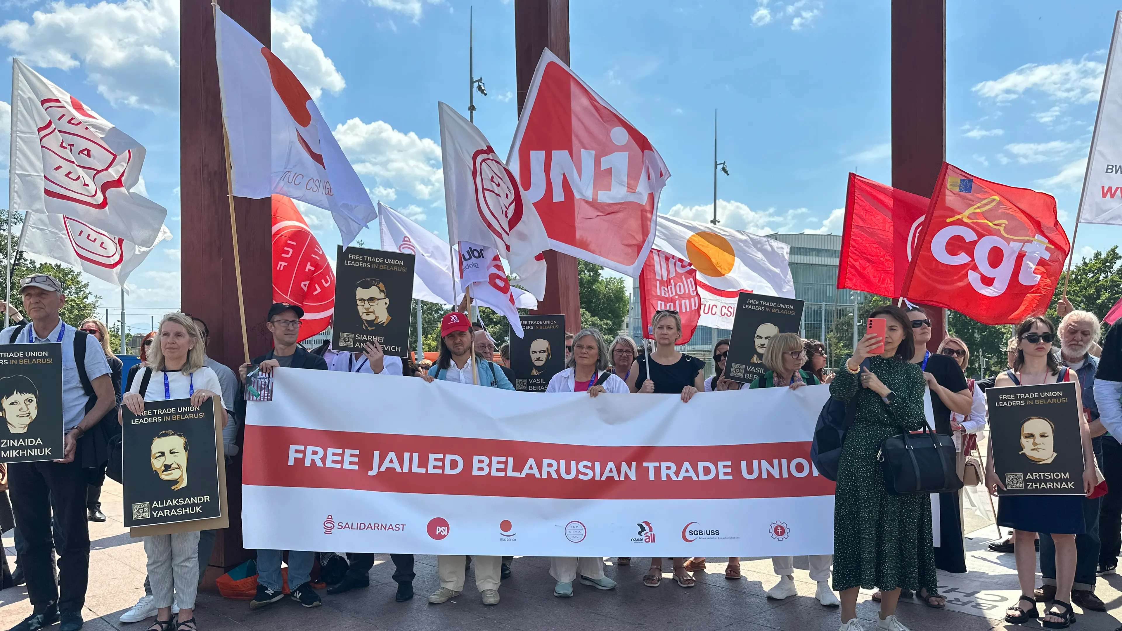 Democrazia e diritti: il sindacato bielorusso in Italia