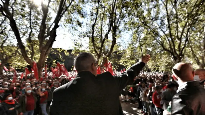 Landini: «Unitevi a noi il 16 ottobre. Mai più fascismi»