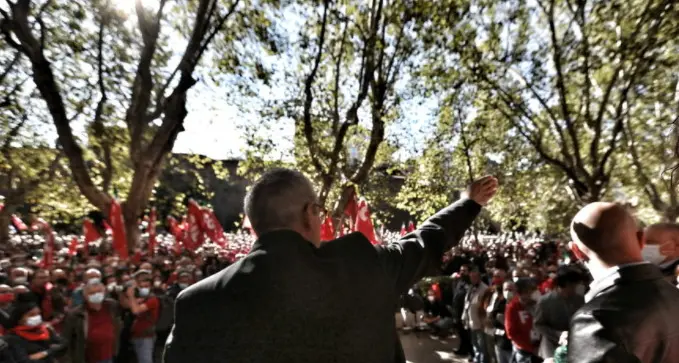 Landini: «Unitevi a noi il 16 ottobre. Mai più fascismi»