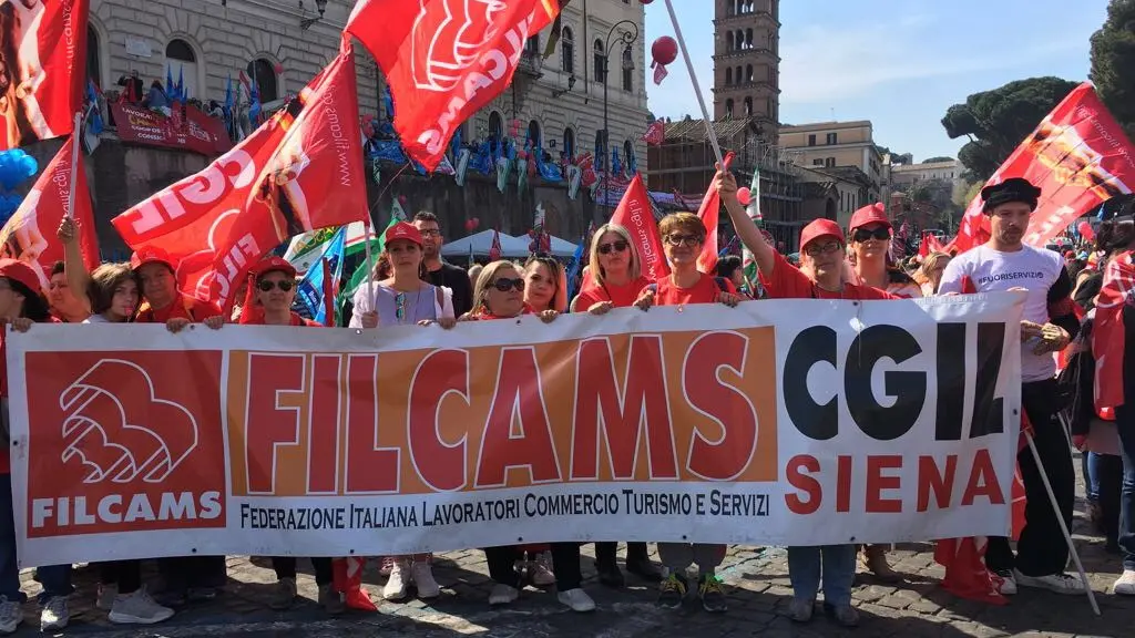 La Filcams Cgil Siena 