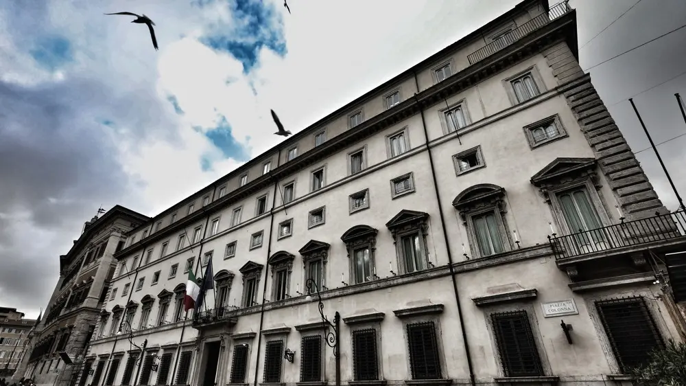 Palazzo Chigi (foto di Marco Merlini)