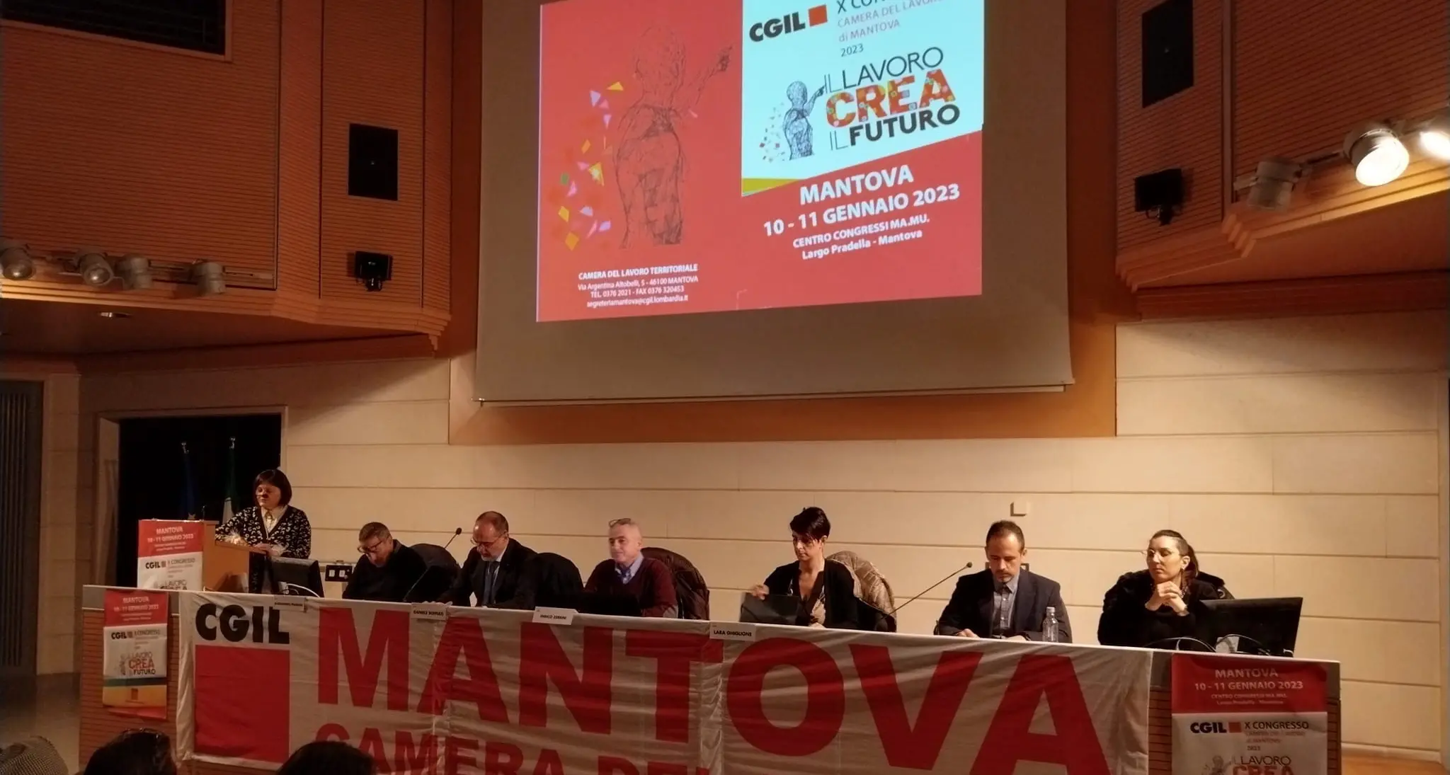 Congresso Cgil Mantova, Daniele Soffiati riconfermato segretario