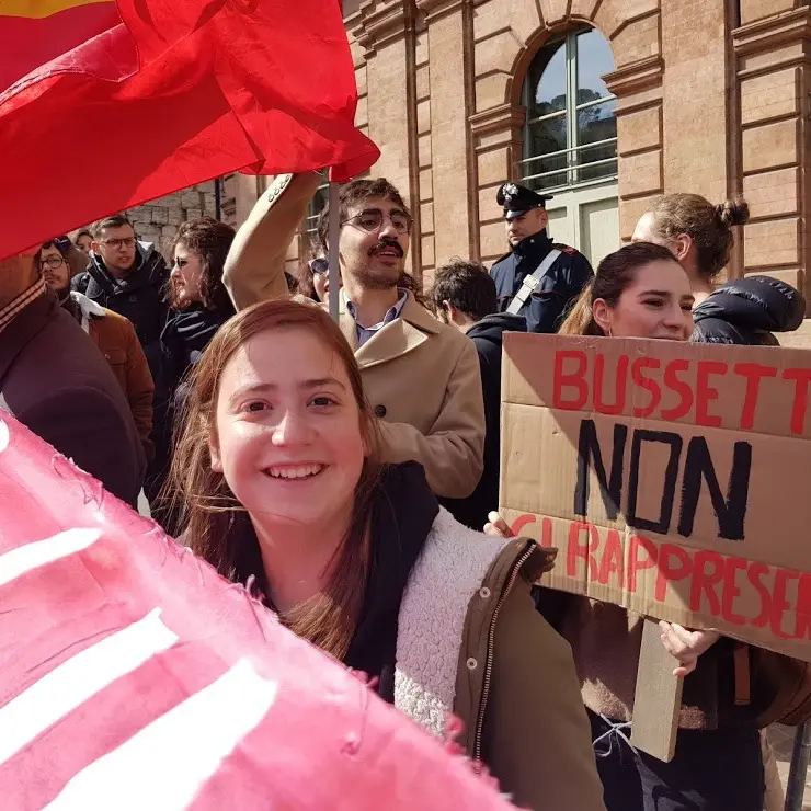 Perugia, Flc e studenti contestano Bussetti