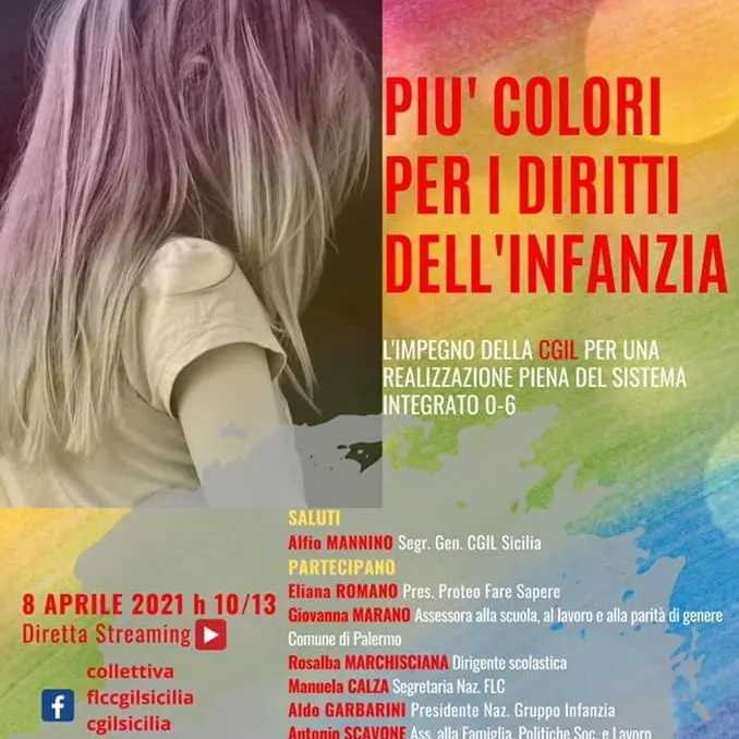 Diritti dell’infanzia: la Cgil per l’ampliamento dei servizi e dell’offerta educativa in Sicilia