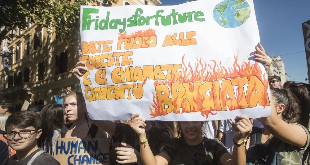 Clima, la Cgil in piazza per il quarto sciopero globale