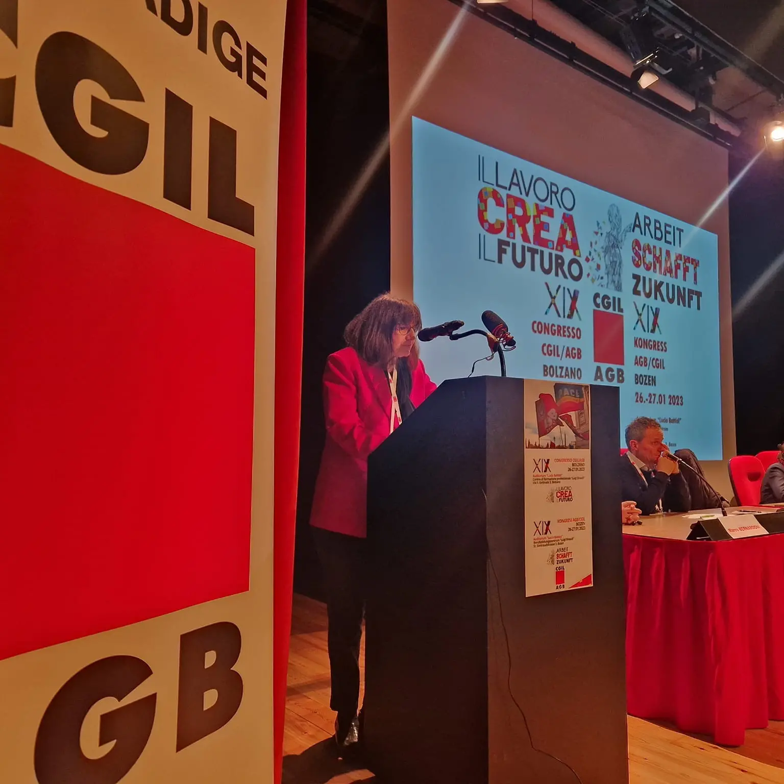 Al congresso della Cgil/Agb, Cristina Masera riconfermata segretaria