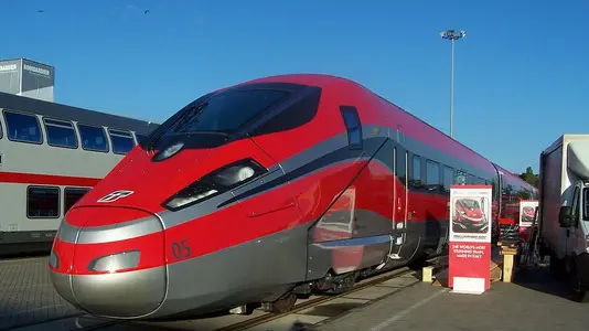 Il treno ETR 1000 (foto da wikipedia)
