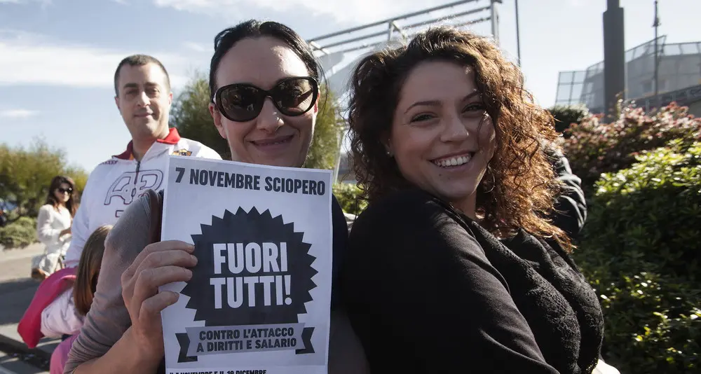 Sciopero nazionale, alte adesioni in tutta Italia