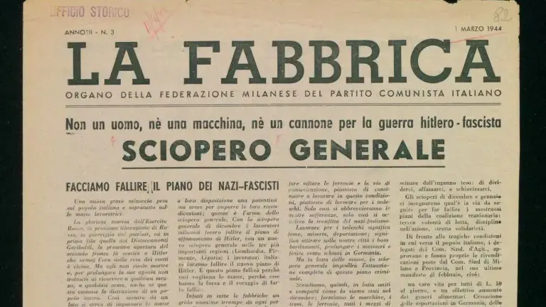 Primo marzo 1944, lo sciopero che sconfigge il fascismo