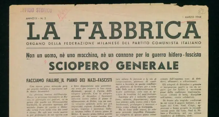 Primo marzo 1944, lo sciopero che sconfigge il fascismo