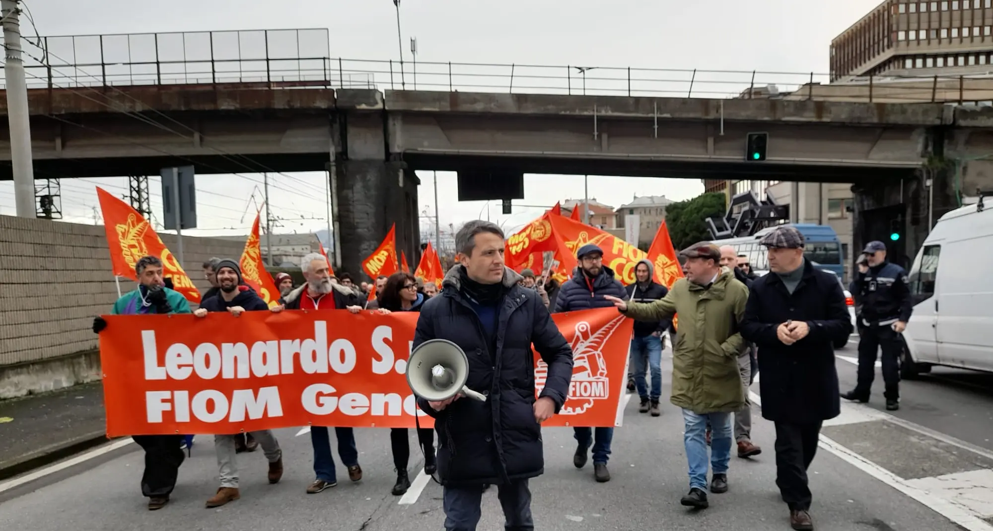 Leonardo, a Genova sciopero per chi è meno garantito