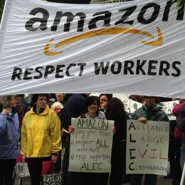 Amazon, nel black friday la protesta è europea