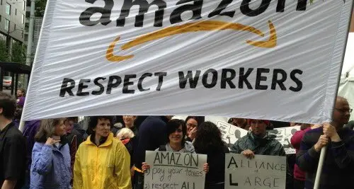 Amazon, nel black friday la protesta è europea
